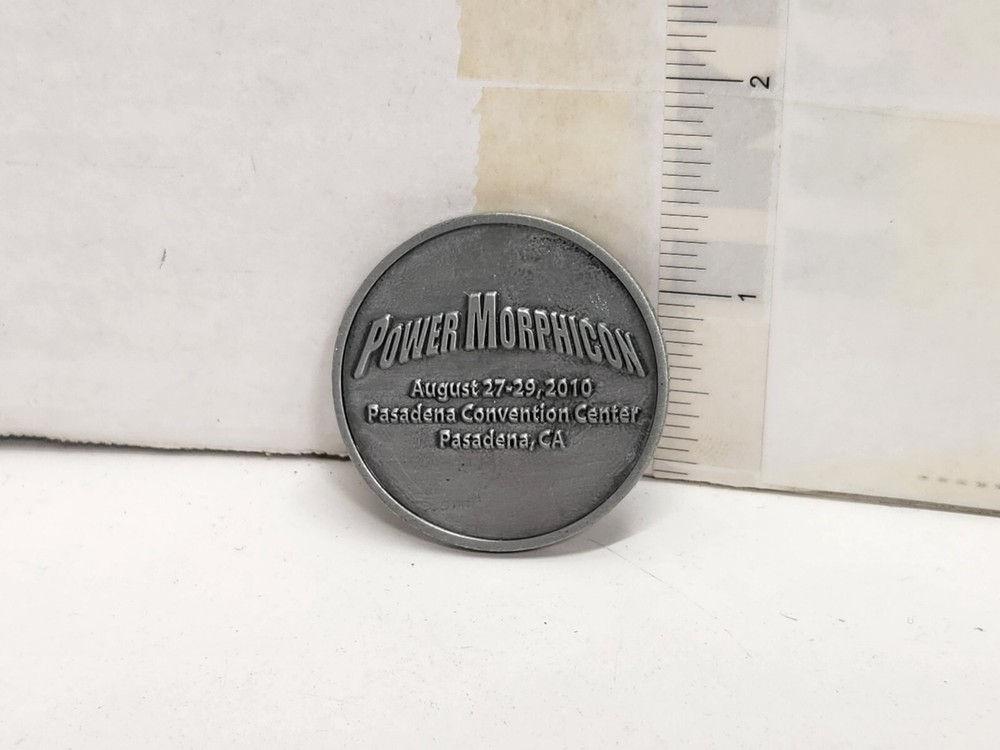 Power Rangers Power Morphicon Convention Coin 2010