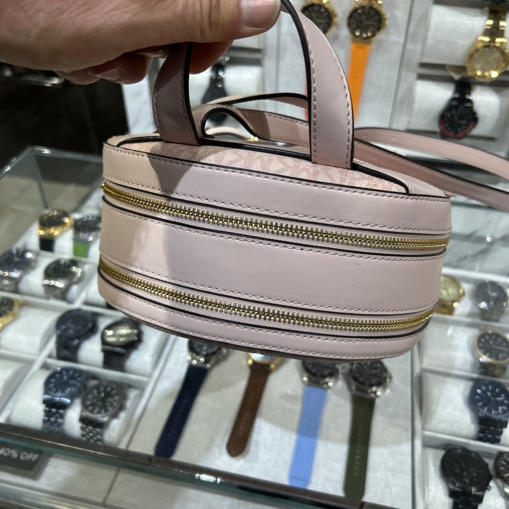 Michael Kors Jaycee Medium Zip Pocket Backpack MK Powder Blush