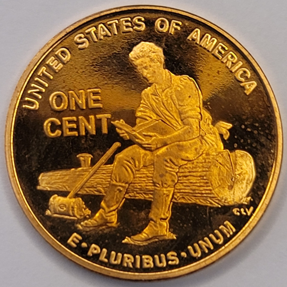 2009 S Gem Proof DCAM Bicentennial Lincoln Cent - Formative Years