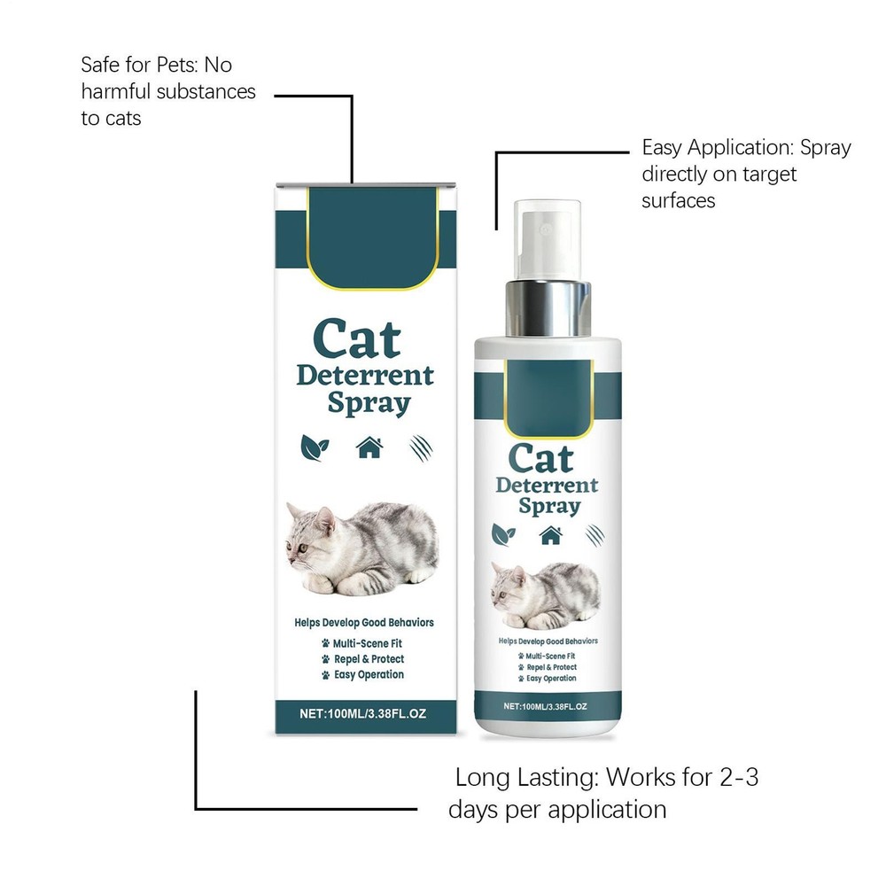 Cat Scratch Spray 100ml Carpet Protector Keep Off Cat Spray for Home