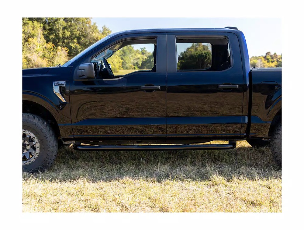 Ionic 3" Black Nerf Bars Fit 2001-2006 Ford Explorer Sport Trac