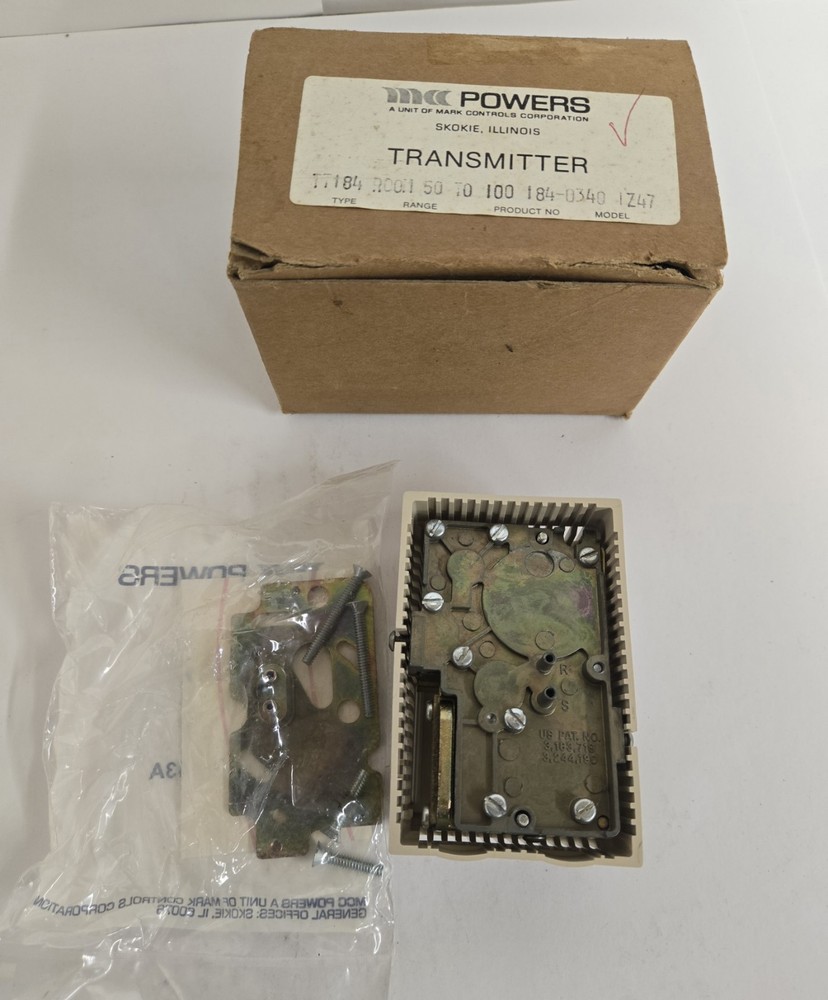MCC POWERS TEMPERATURE TRANSMITTER TT184. 840340.