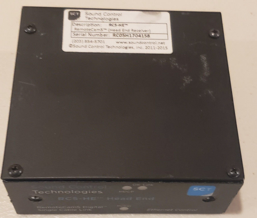 Sound Control Technologies RC5-HE Head End Module. No Power supply