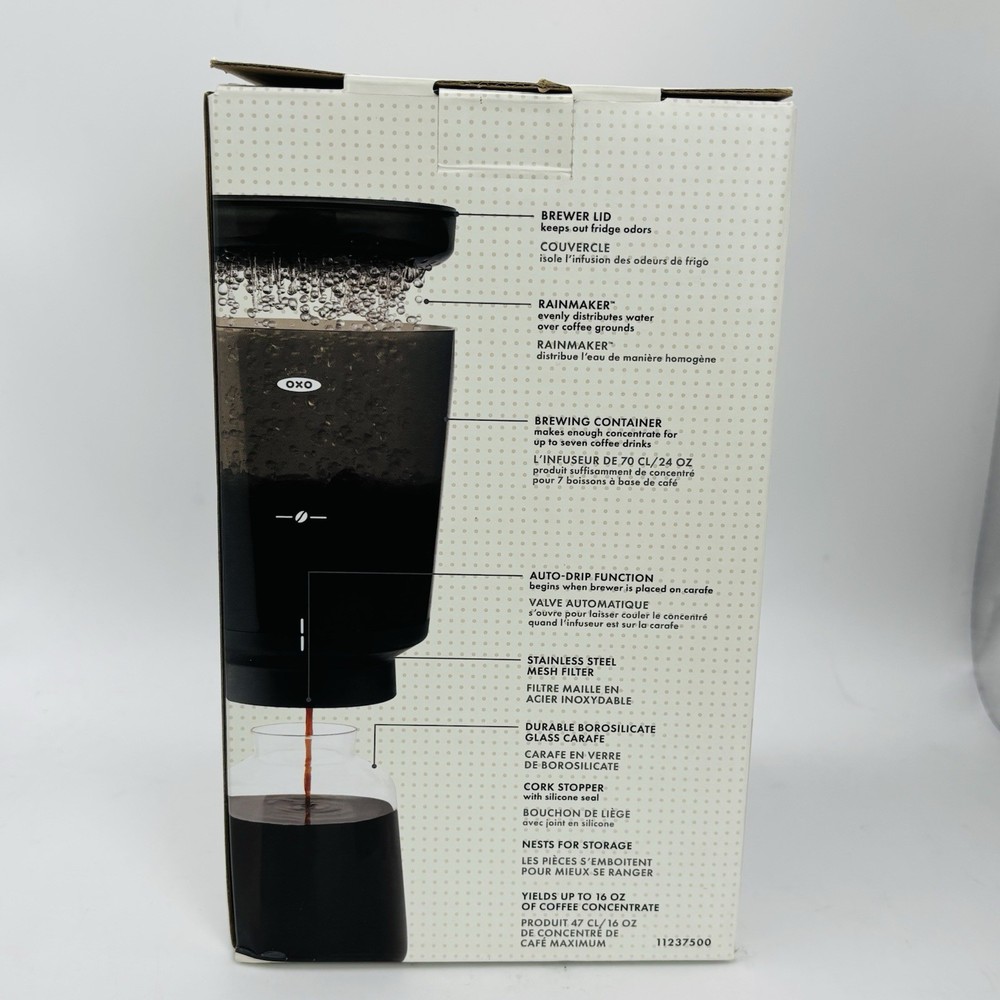 OXO Compact Cold Brew Coffee Maker Complete