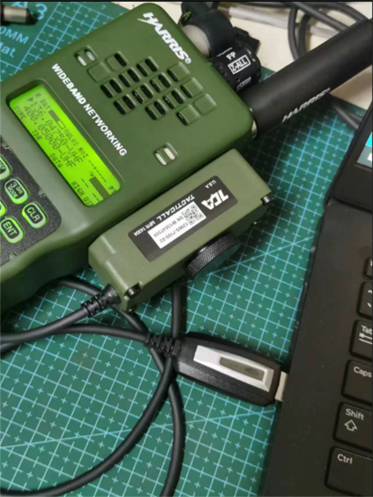 US NOW! 1PC TCA/PRC-152A Programming Cable Write Frequency Line Black Data Cable