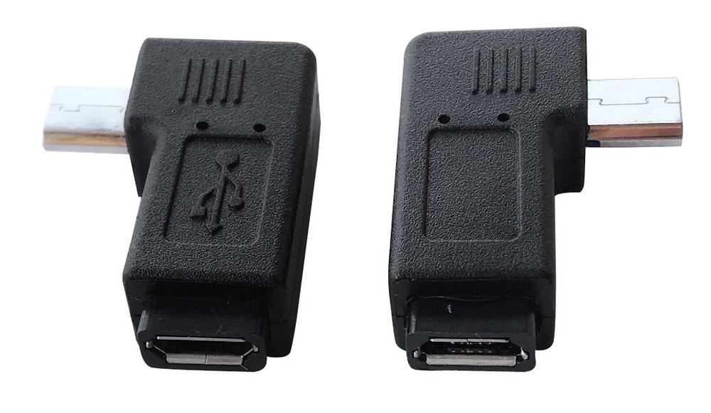 Posdou 1 Pair Right Left 90 Degree Angle 1 Adapters