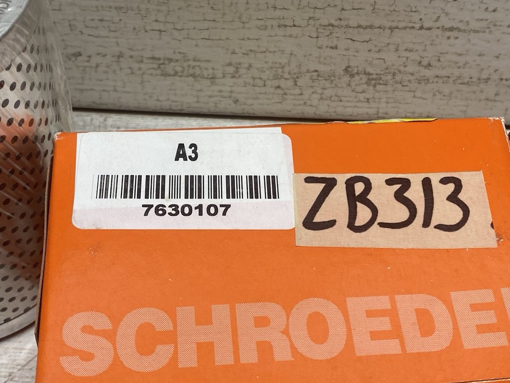 Schroeder A3 7630107 Hydraulic Filter Element New
