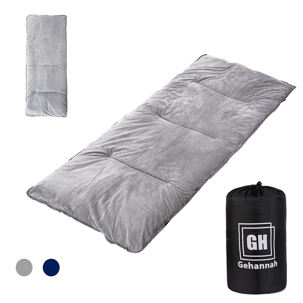Gehannah Thick Camping Sleeping Pad, Soft Comfortable Microfiber Camping Cot Pad