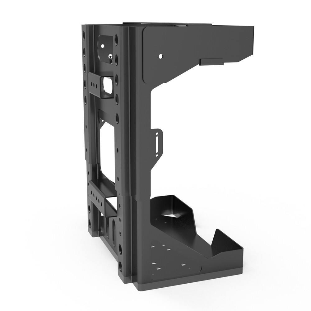 Adjustable Backpack Blower Sprayer Rack for Open & Enclosed Landscape Trailer