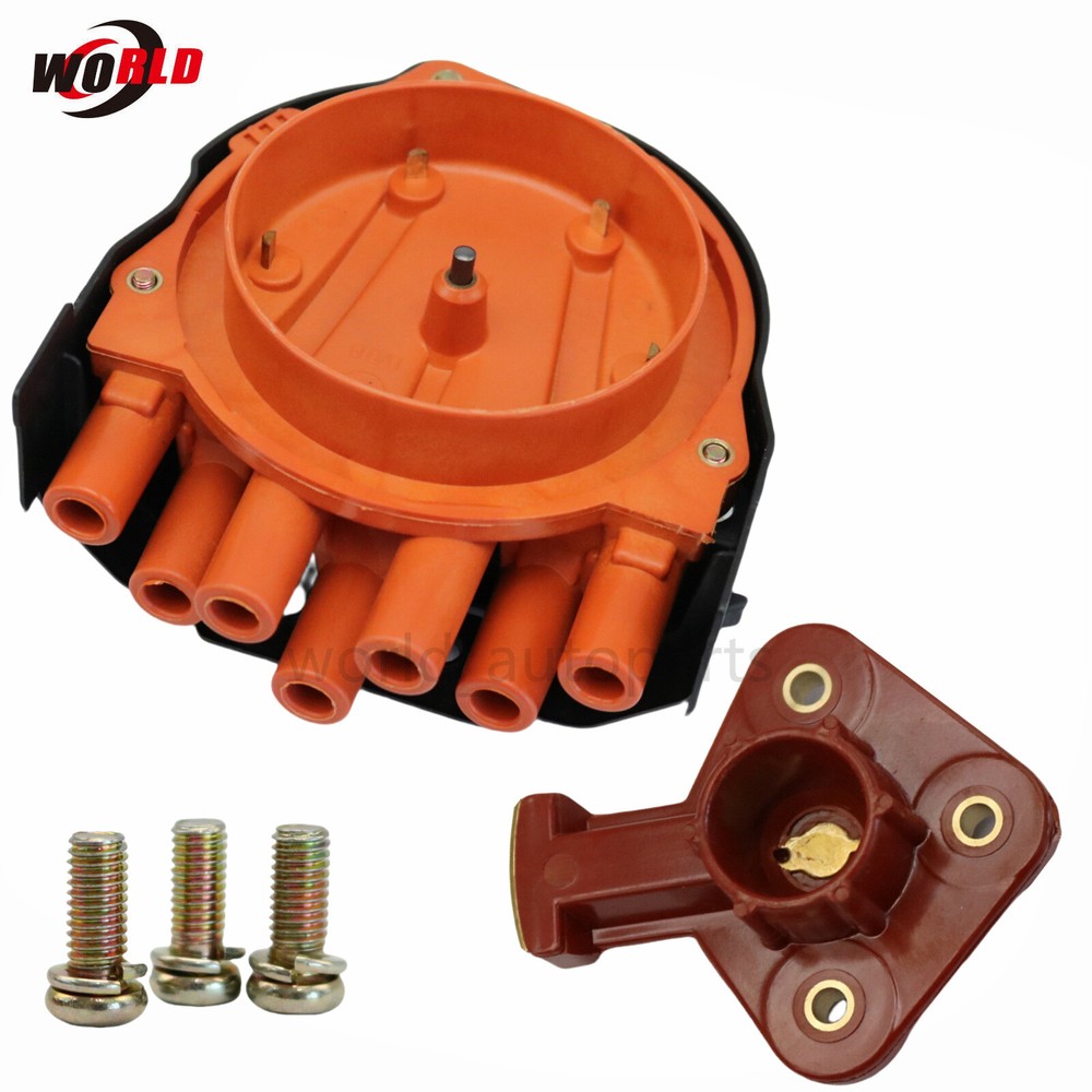 Fits BMW E23 E24 E28 E30 E31 E32 New Distributor Cap & Rotor 12111725070  US