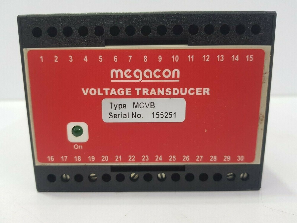 MEGACON VOLTAGE TRANSDUCER AUXILIARY 24VDC MCVB