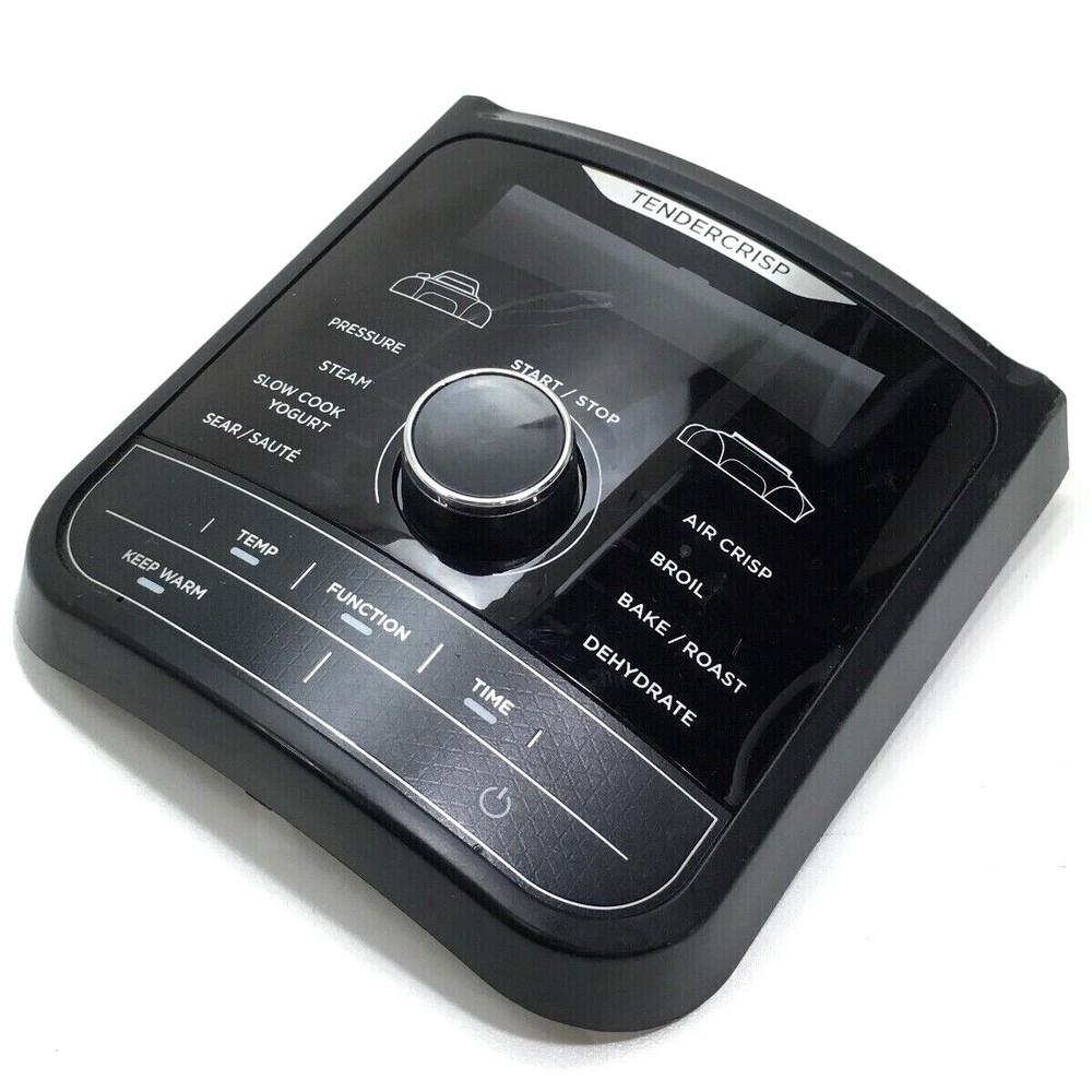 Ninja FD402 FD401 (8 SETTINGS) FACEPLATE TOUCH BUTTON CONTROL PANEL W/ DIAL OEM