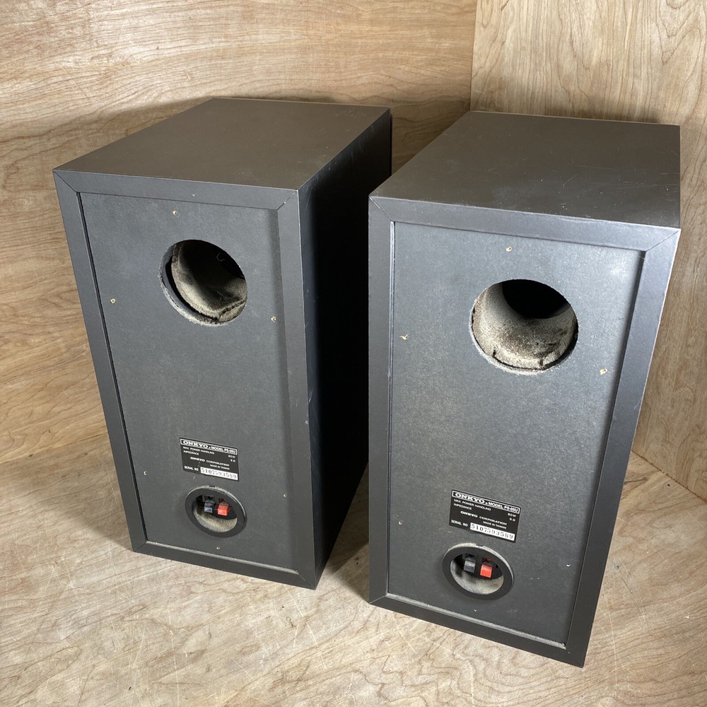 Onkyo PS-05U Stereo Speakers Tested & Working