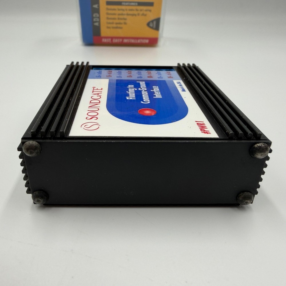 SoundGate PWR1 Power Match Floating Common-Ground Receiver Interface Car Audio