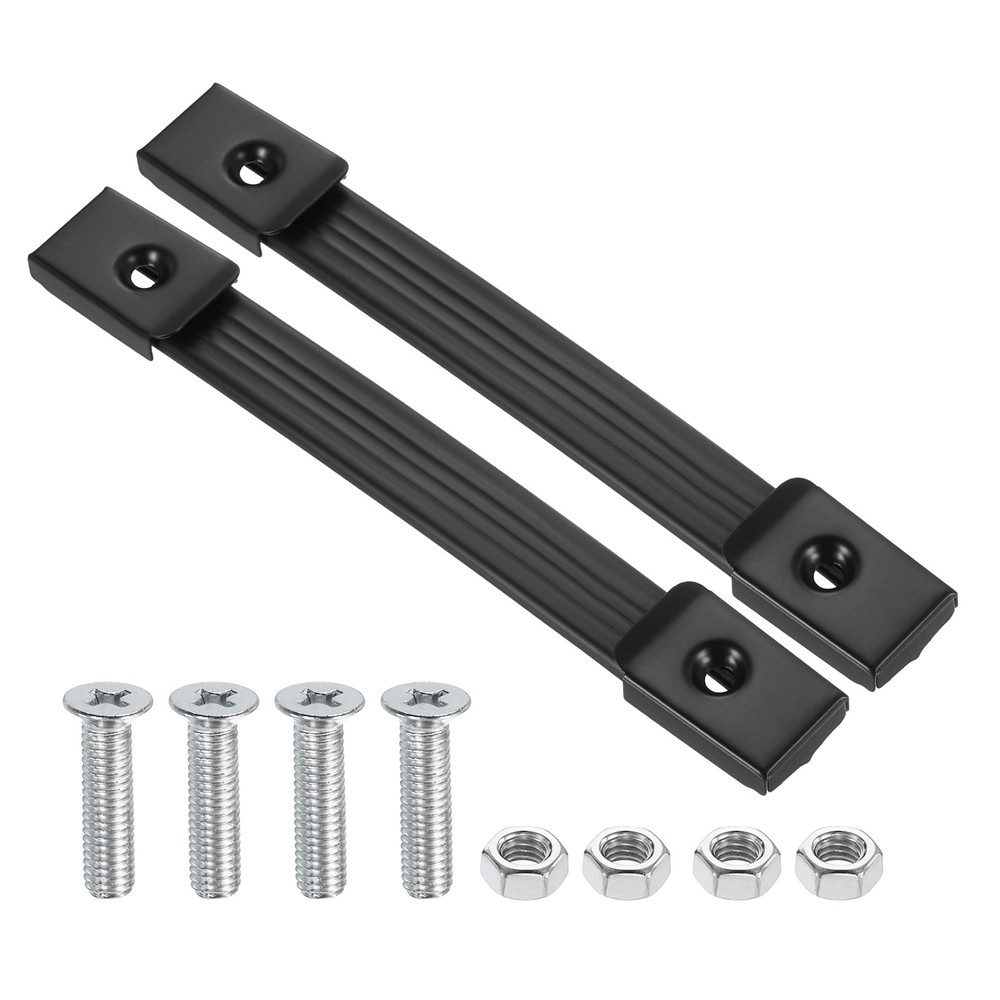 2 Pieces 8 Inches Speaker Cabinet Strap Handles, Pull for Speaker Case, Black