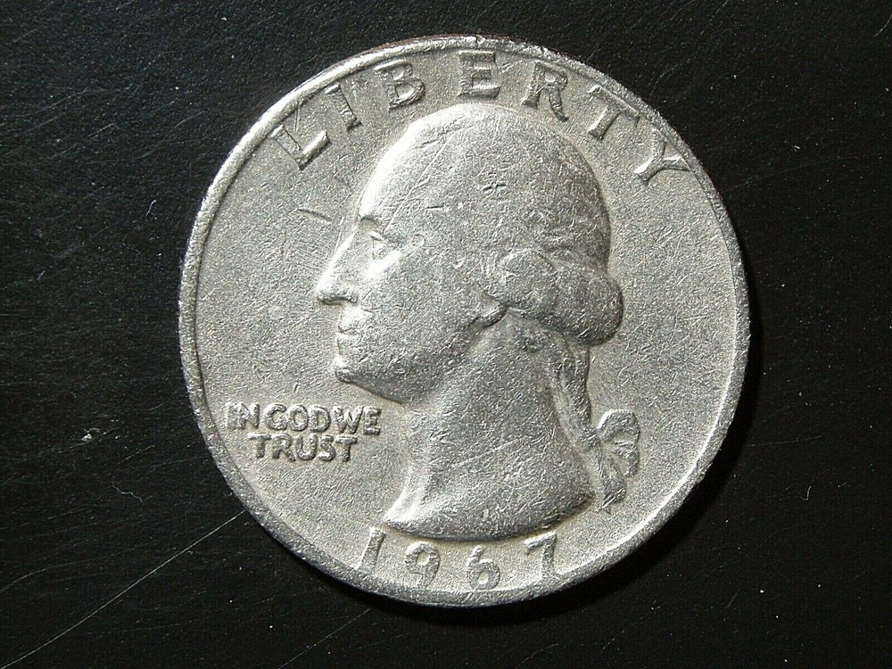 1967 WASHINGTON QUARTER #1