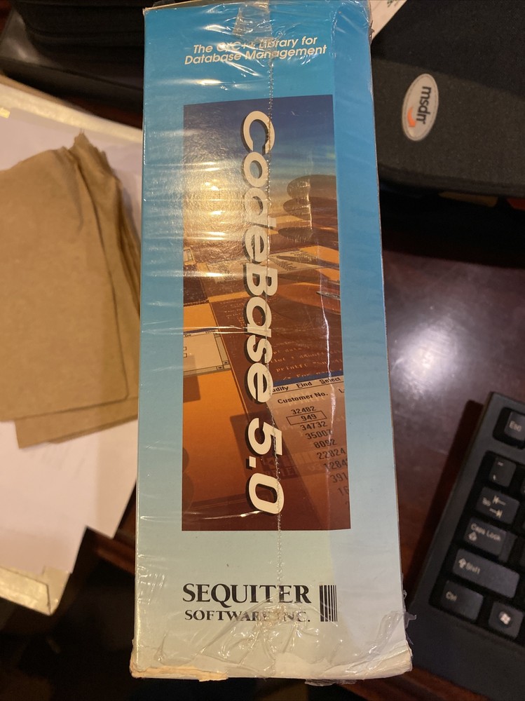 $5000 BRAND NEW CodeBase 5.0. The C:C++ Library For Database Management. NFR