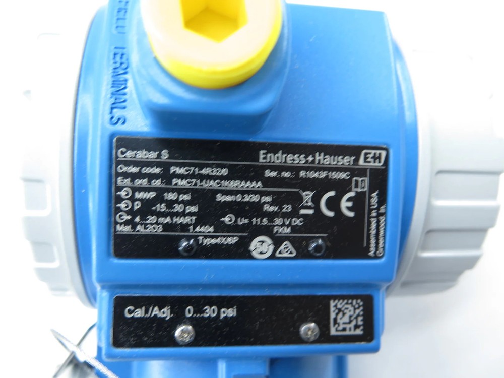 Endress + Hauser PMC71-4R32/0 Pressure Transmitter