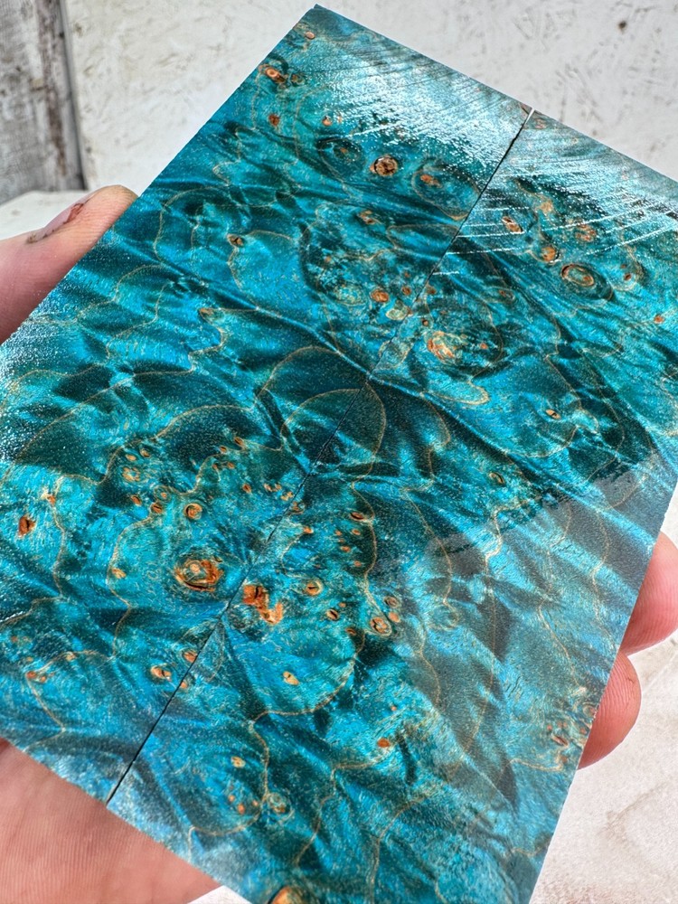Stabilized Maple Burl Scales | SMB 1065