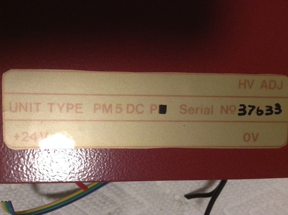 Wallis PM5DCP 5KV Power Supply