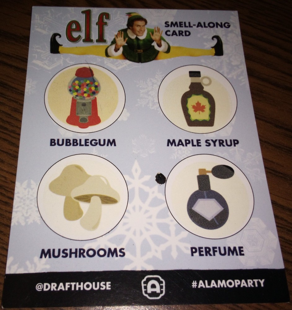 ELF Will FARRELL ALAMO DRAFTHOUSE PARTY BLING