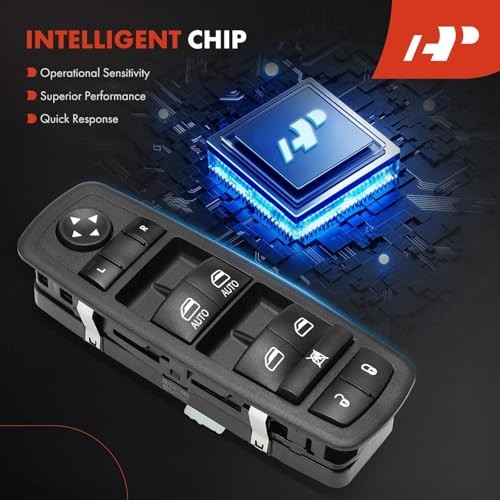 Master Power Window Switch Compatible with 2011 2012 2013 Dodge Durango, Dual
