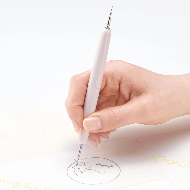 Clover Double Tracing Tool - To Trace Embroidery Patterns - Fine End - Thick End