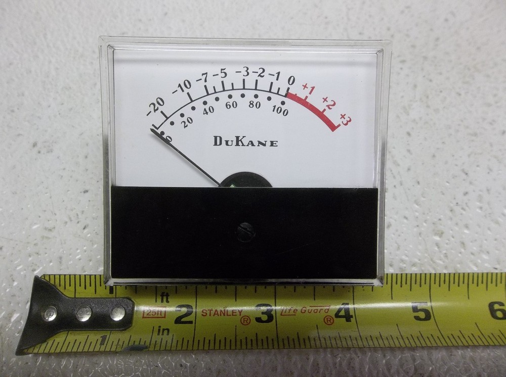 DuKane Honeywell VU Meter