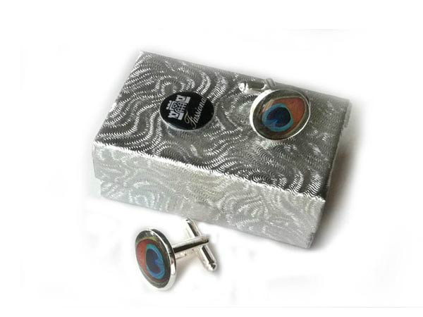 Ohio State Buckeye Cufflinks or Tie Clips - Pick One