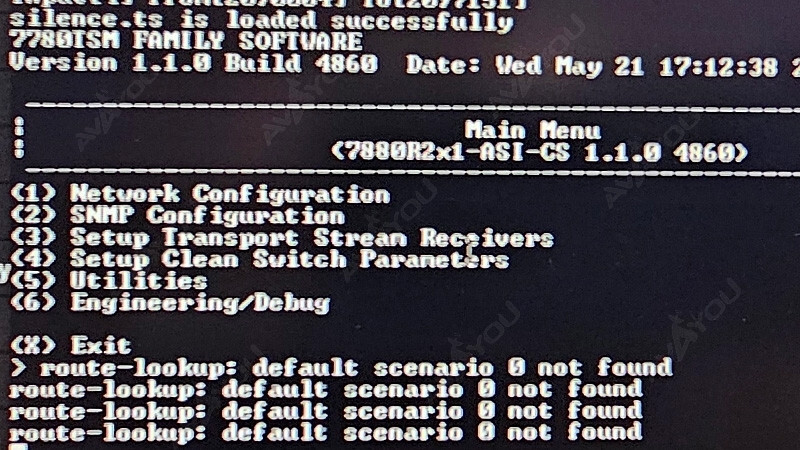 Evertz 7880R2x1-ASI-CS Compressed TS Automatic Smart Switch +3RU