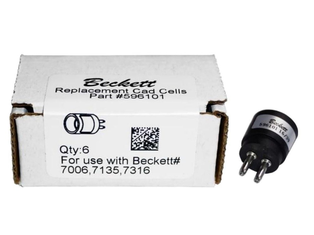 Beckett 596101BU Six (6) Pack Of Cad Cell Eyes Only (No Leads) Flame Detector