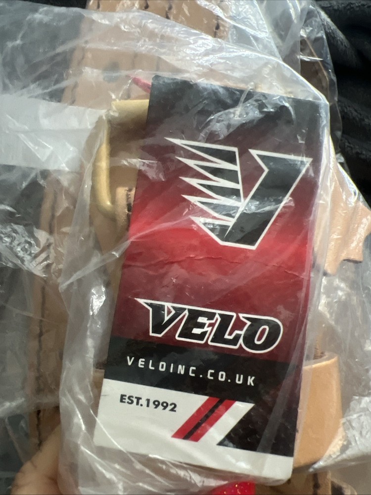 NWT Velo 6” in Leather Support Weight Lifting Belt