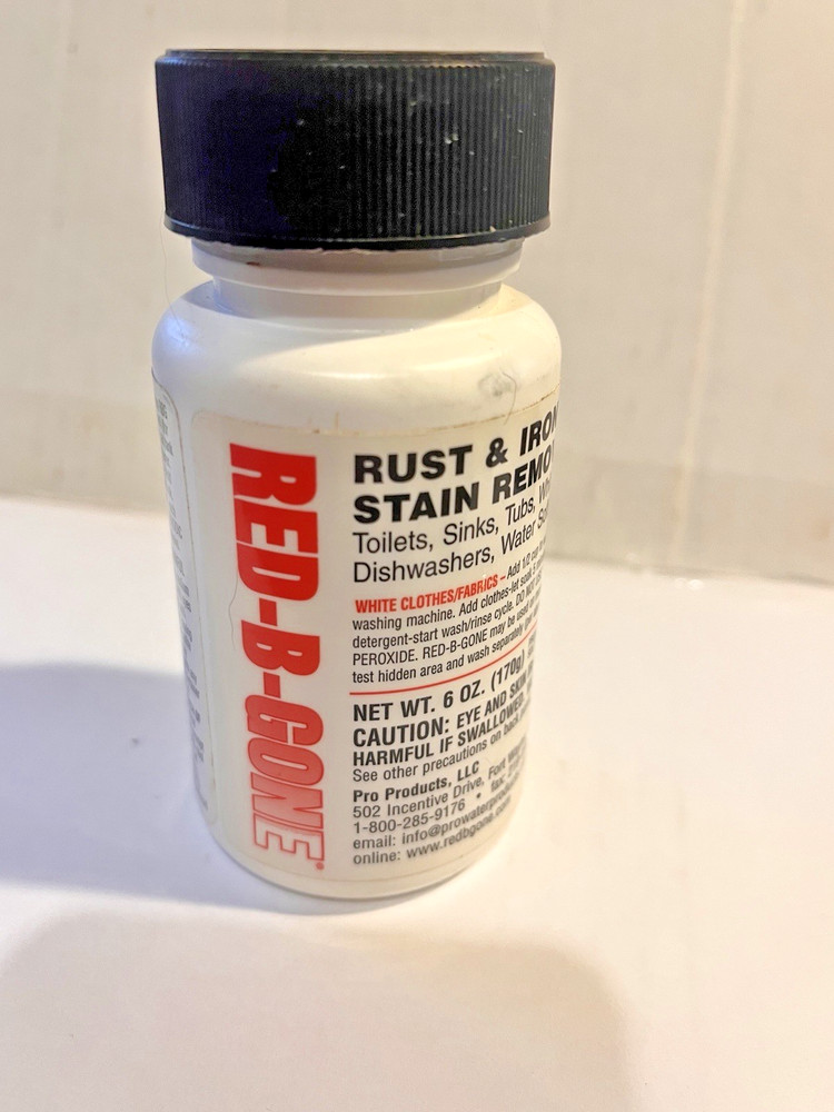 Red-B-Gone,  Rust & Iron Stain Remover (6 oz bottle)