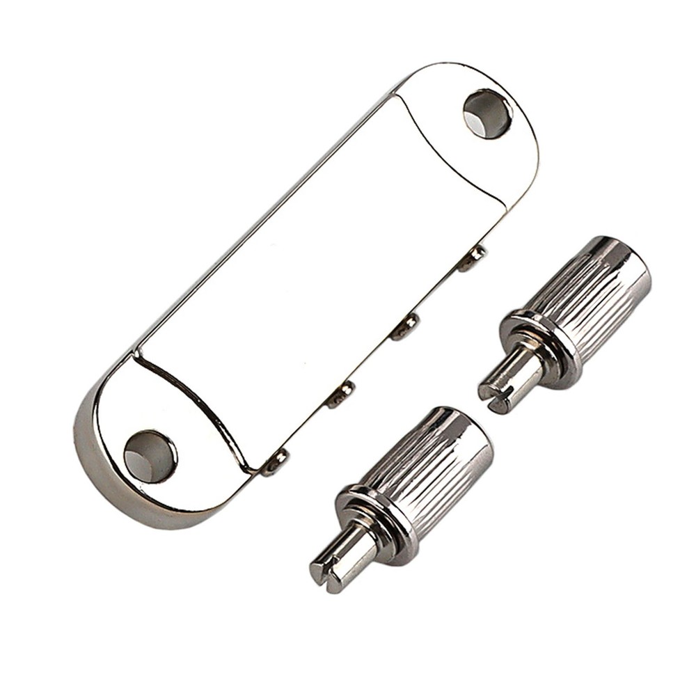 Roller Saddle Bridge Replacement Lightweight 4 String Guitar Bridge For Bass