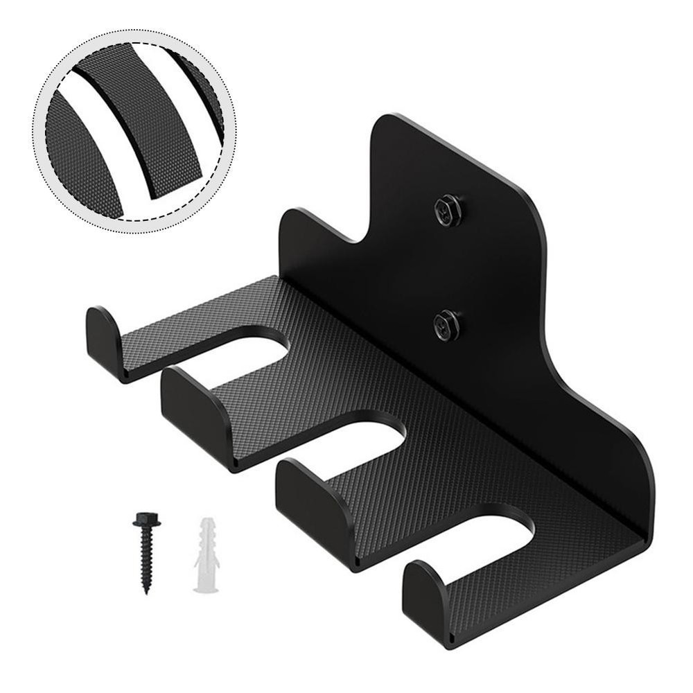 Compact Vertical Wall Mount Barbell Rack for Bars Under 33 Millimeters Diameter