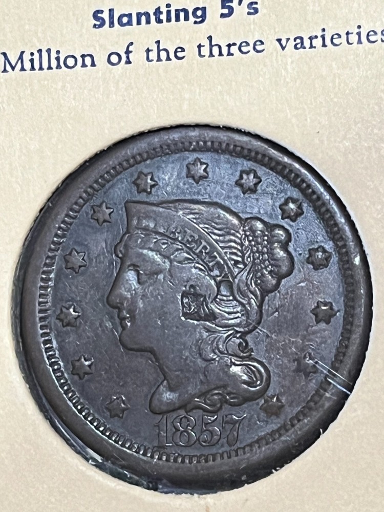 1857 Large Cent - Large Date