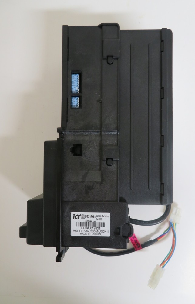 ICT V6 MDB Validator - Accepts $1 - 20 - Fits Touchtunes Jukeboxes and Vending