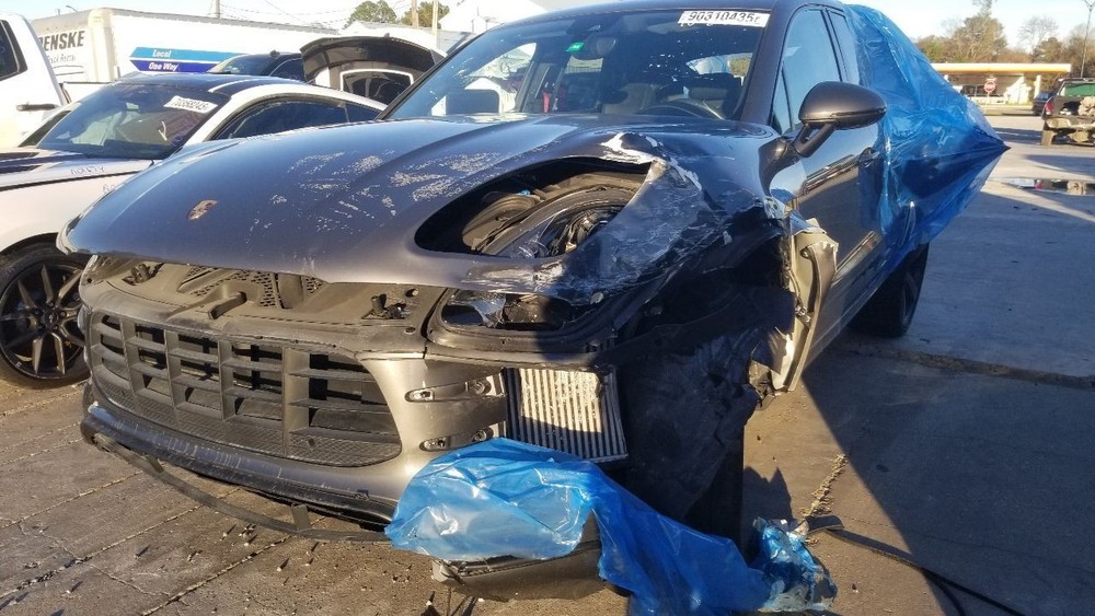 16 PORSCHE MACAN TURBO 95B FRONT FLOOR CENTER CONSOLE CONTROL PANEL