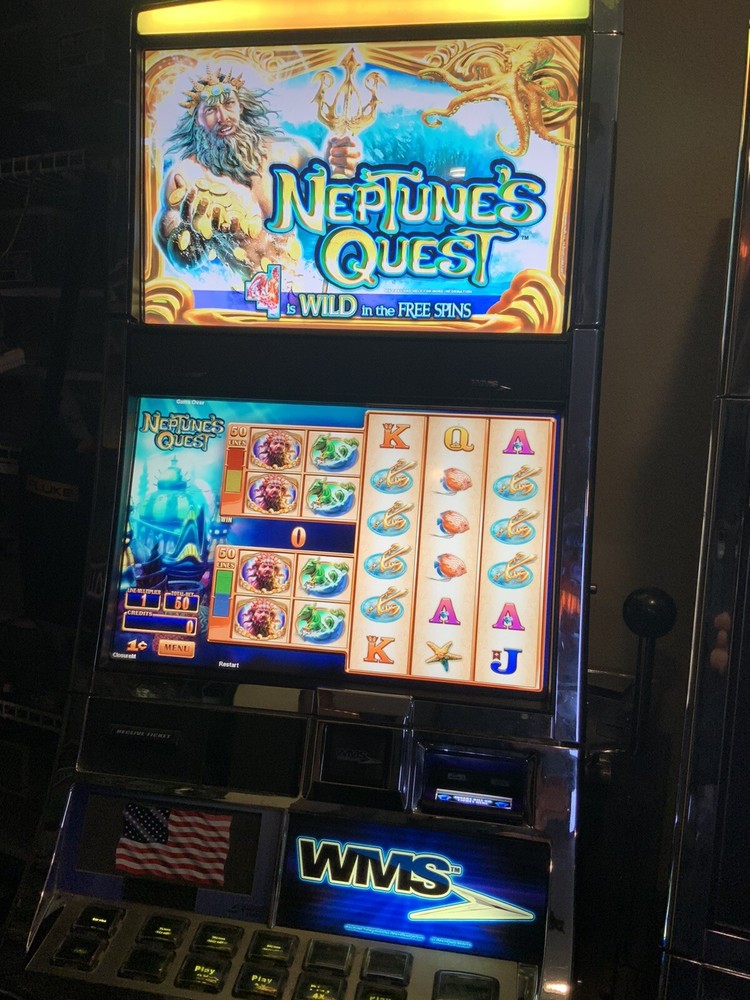 WMS WILLIAMS BB2 SLOT MACHINE SOFTWARE SET - NETUNE’S QUEST