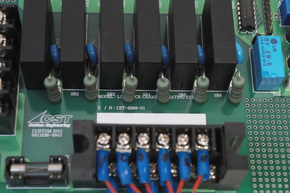 CST CUSTOM ENGINEERING LOAD LOCK CHAMBER HEATING SYSTEM BOARD FREE SHIP