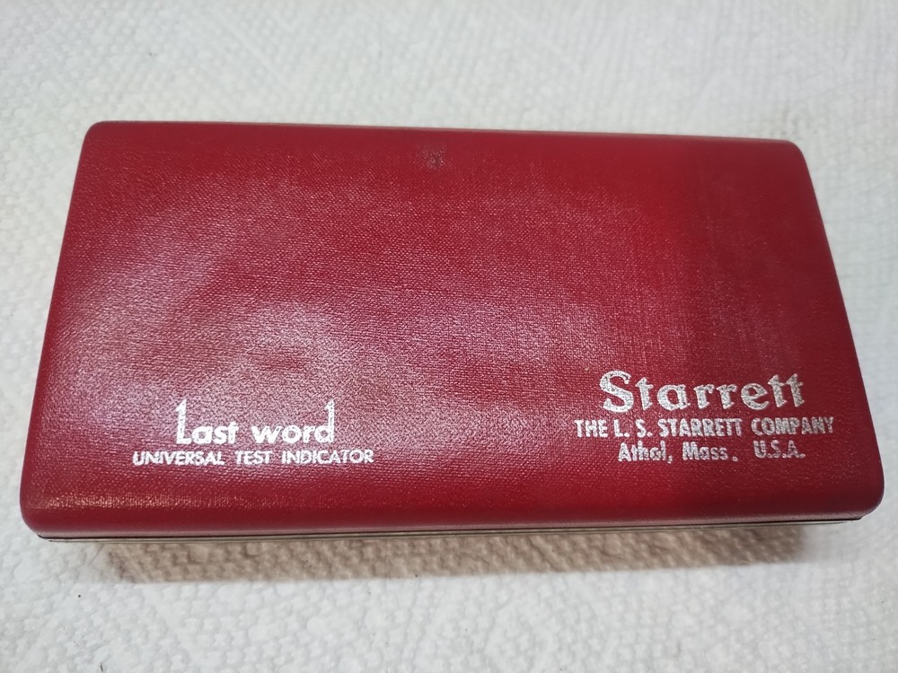 Nice, Clean Starrett 711 Last Word Indicator Set