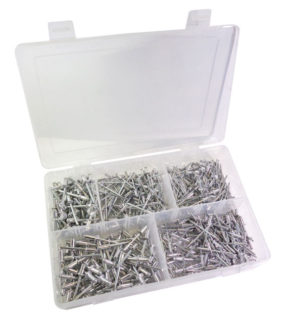 ATD Tools 346 Aluminum Blind Rivet Assortment, 500pc