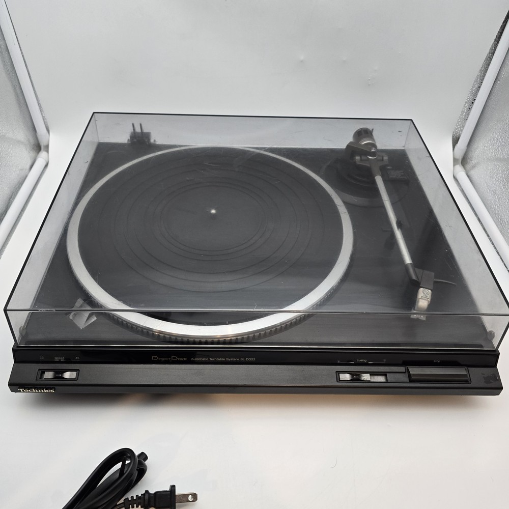 VTG Technics SL-DD22 Direct Drive Fully Automatic Turntable Fully TESTED! (READ)