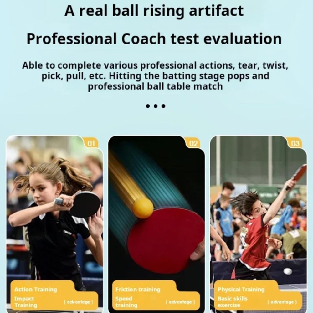 Table Tennis Training Device Portable Exerciser Home Use Professional Practice