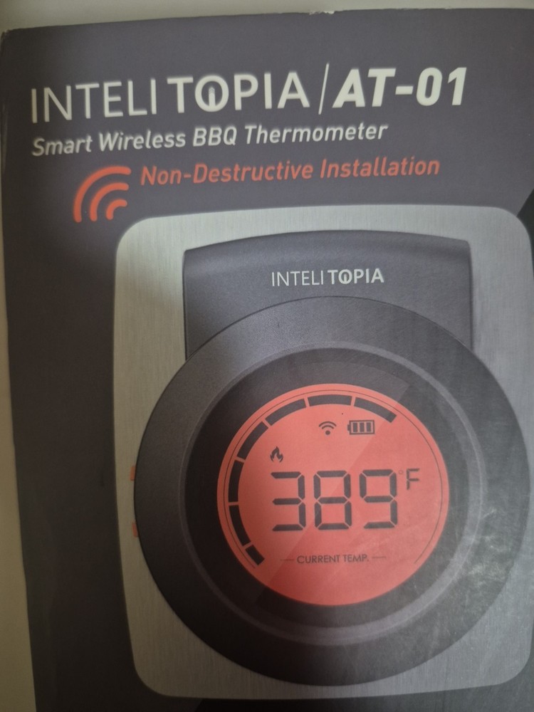 InteliTopia AT-01 Smart Wireless BBQ Thermometer
