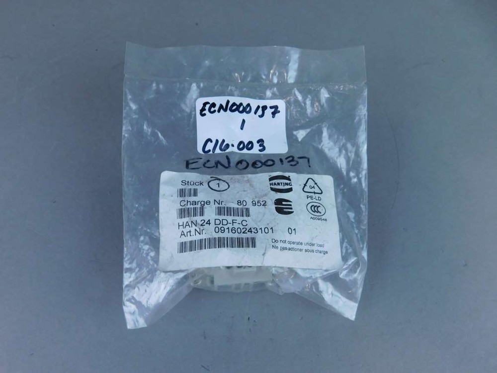 Harting 09162243101 Connector - NEW Surplus!