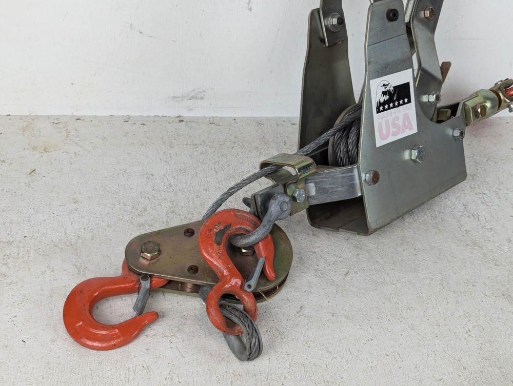 Maasdam Industrial Grade 8000SB Pow'r Pull Cable Puller, 4 Ton 6' Capacity
