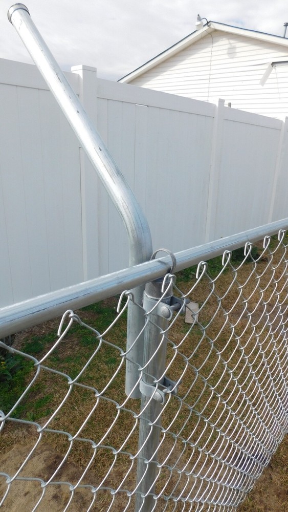 Extend-A-Post-1-5/8" Pipe Extension 2' Long-Clamp onto 4" Post-45Degree-2 Pack