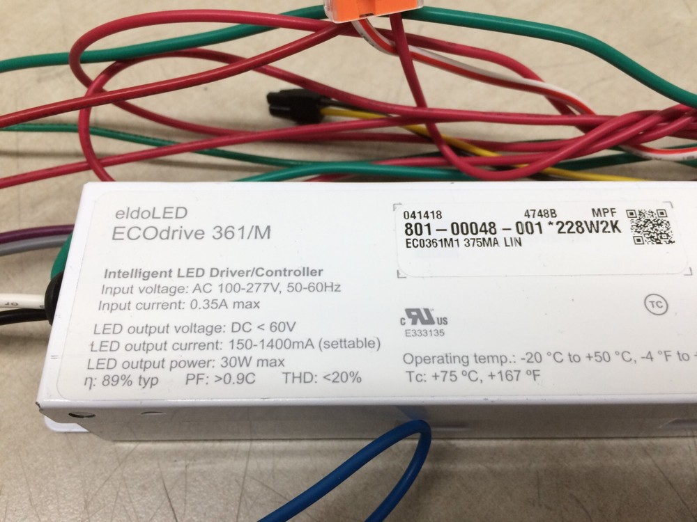 eldoLED EcoDrive 361/M Intelligent LED Driver Controller DC 60V Output 150-1400