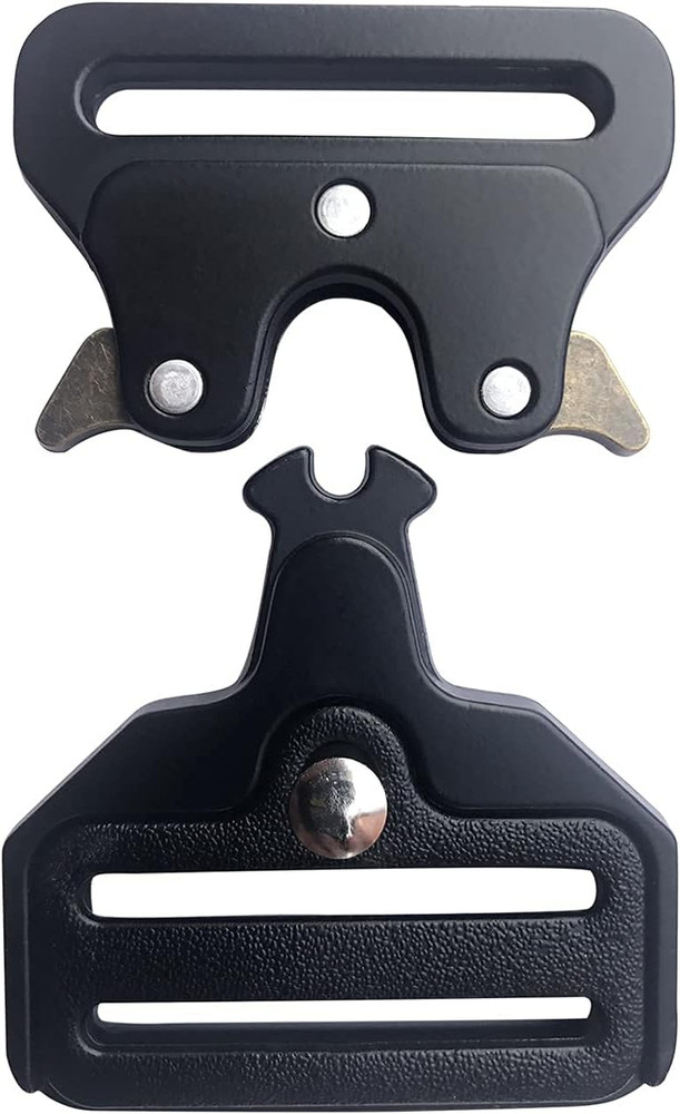 Metal Tactical Belt 1In 2 Pack Quick Release Buckle Replacement